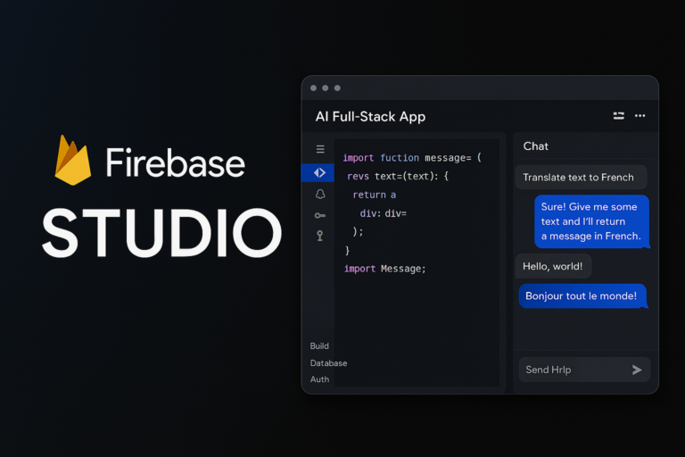 Firebase studio, l'outil ed google révolutionnaire