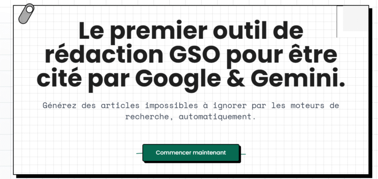 Un générateur d'article seo pour être cité par les ia génératives
